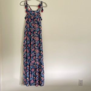 Ann Taylor LOFT Wildflower Tiered Maxi Dress S NWT